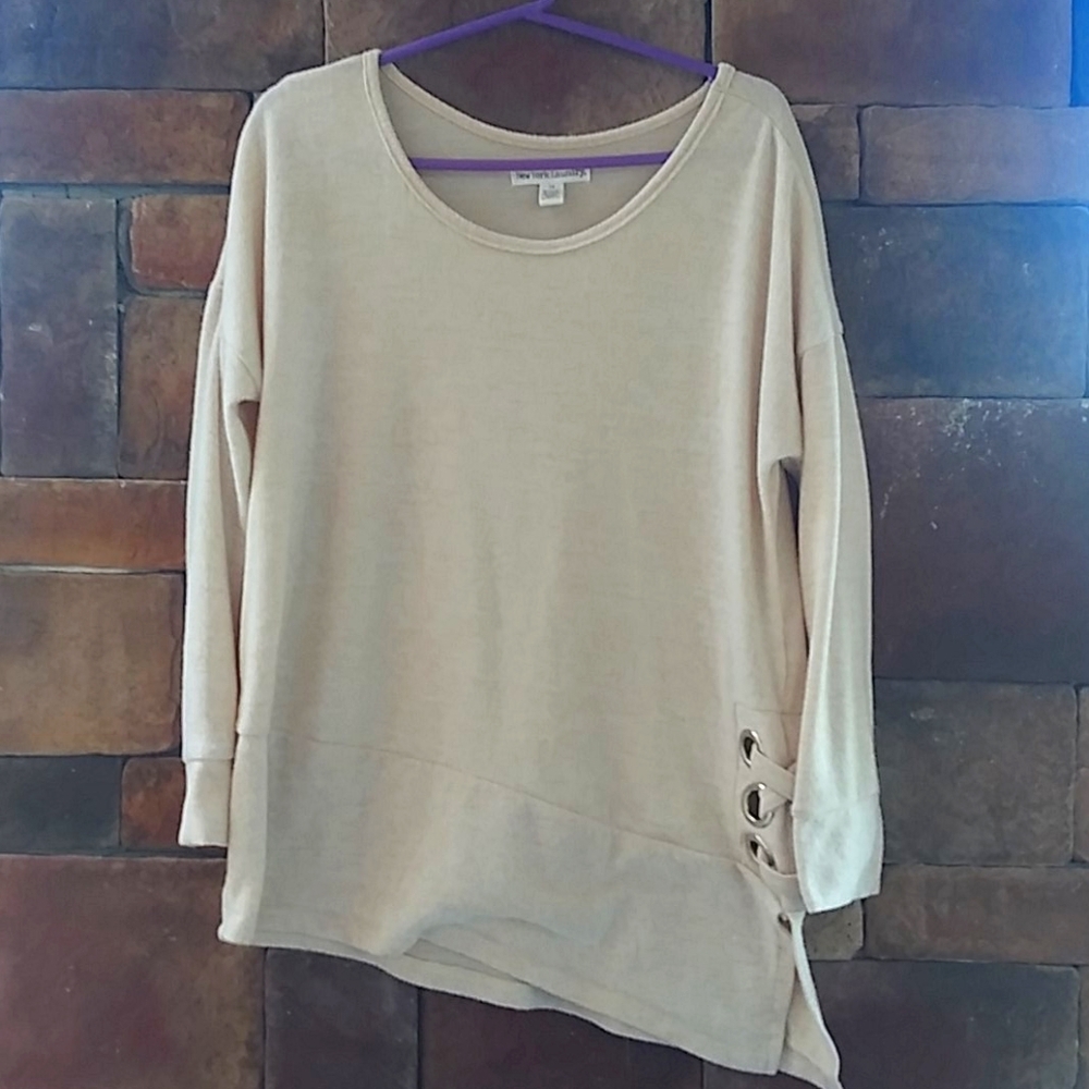 New York Laundry asymmetrical tunic